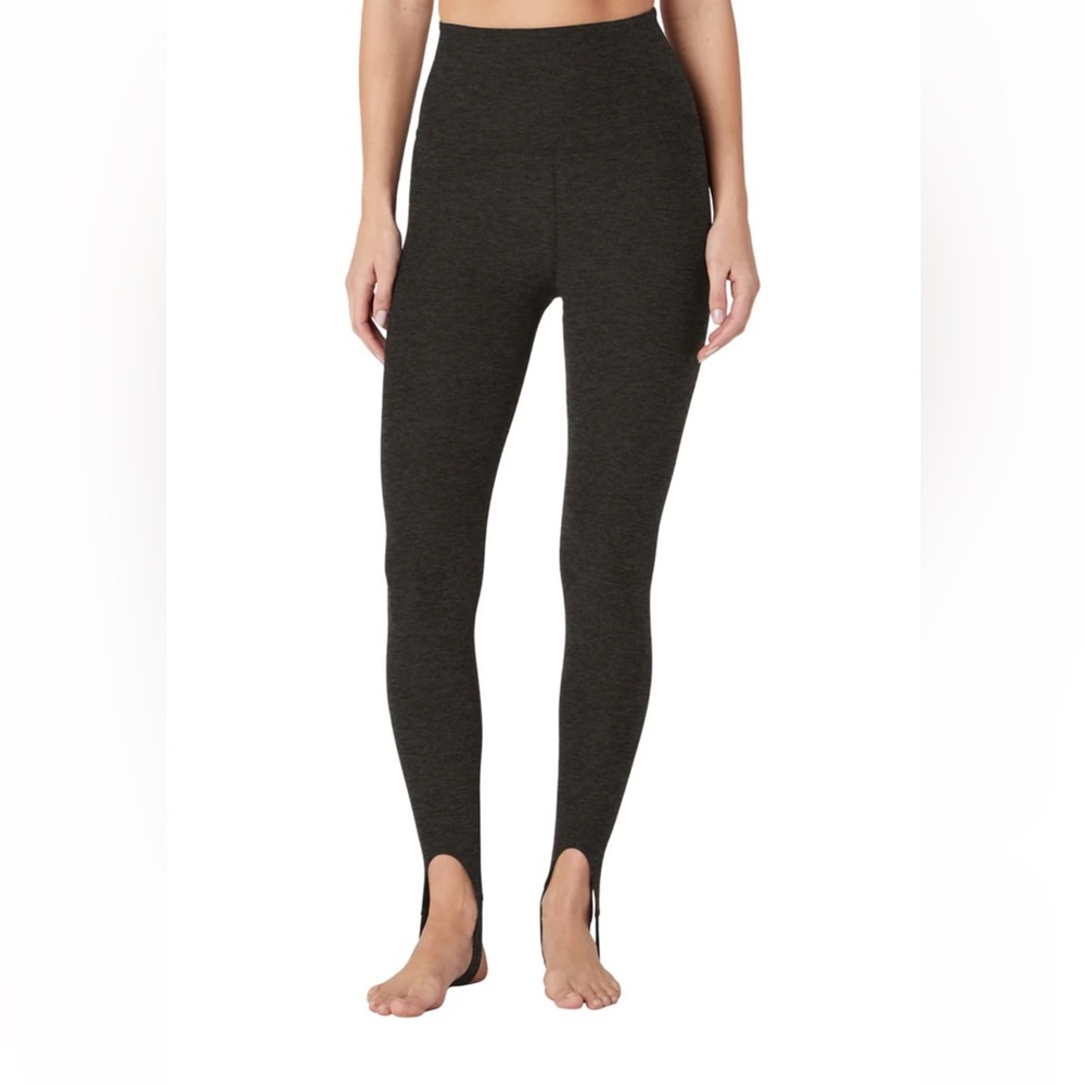 Beyond Yoga Spacedye Well Rounded Stirrup Legging Darkest Night